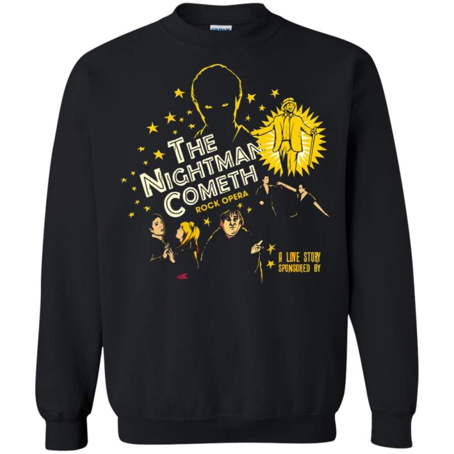 AGR The Nightman Cometh Rock Opera Always Sunny In Philadelphia Sweatshirt