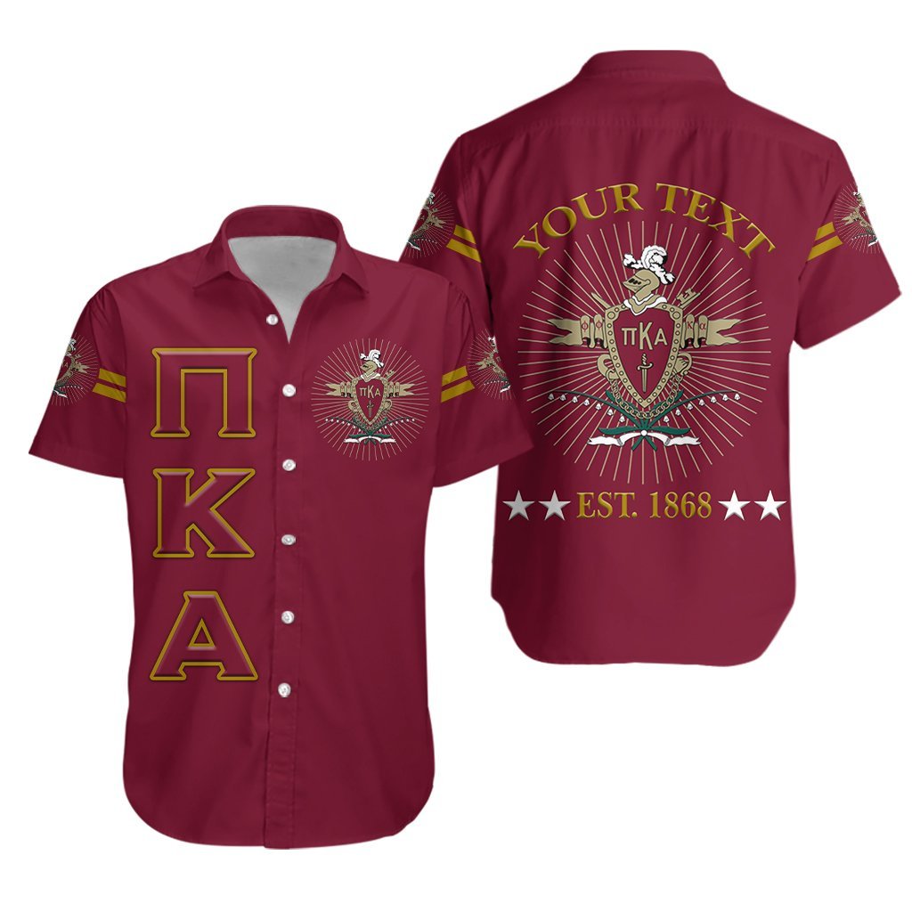 (Custom Personalised) Pi Kappa Alpha Fraternity Pikes Hawaiian Shirt Unique Style – Garnet Lt8