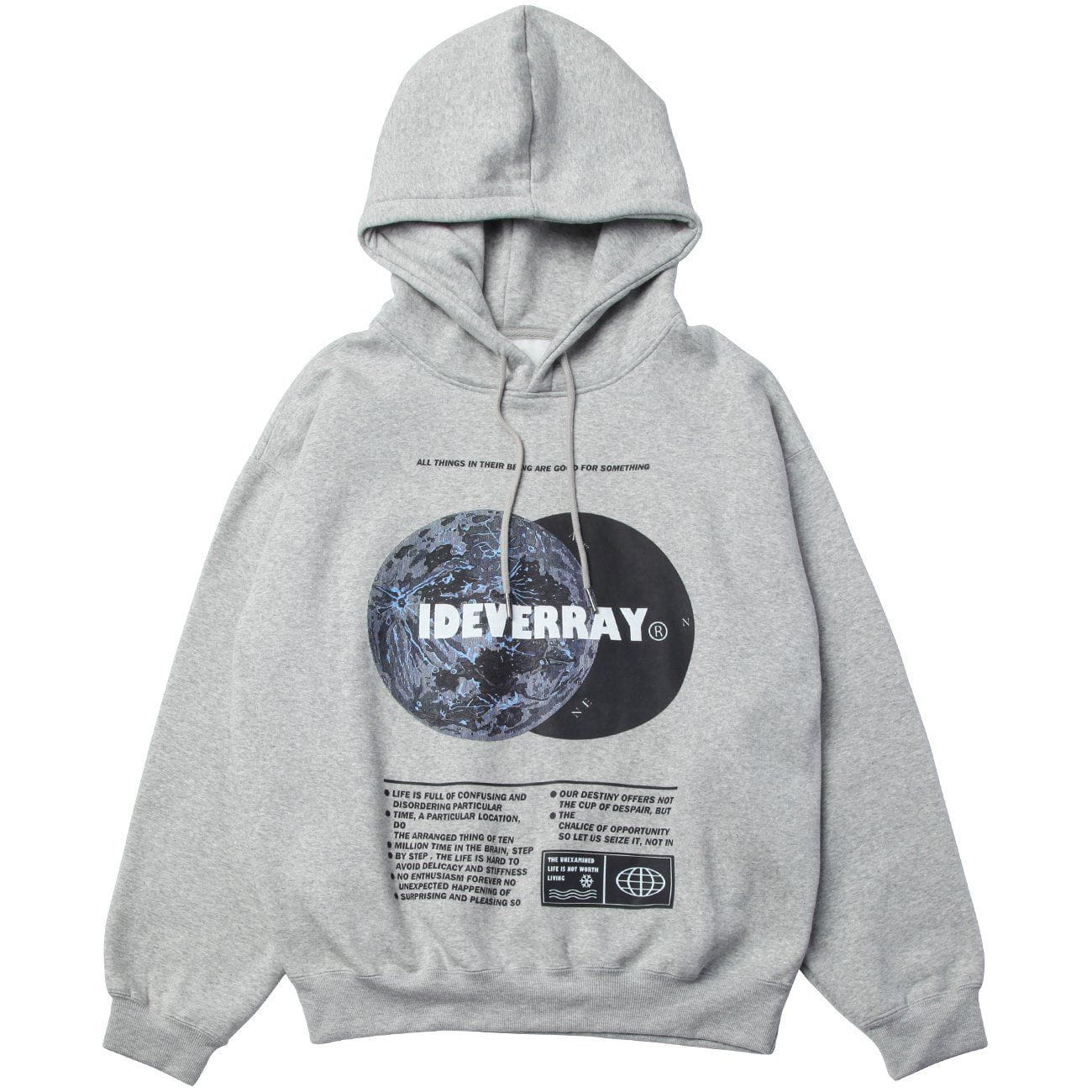 Talishko™ – Planet Letter Print Hoodie