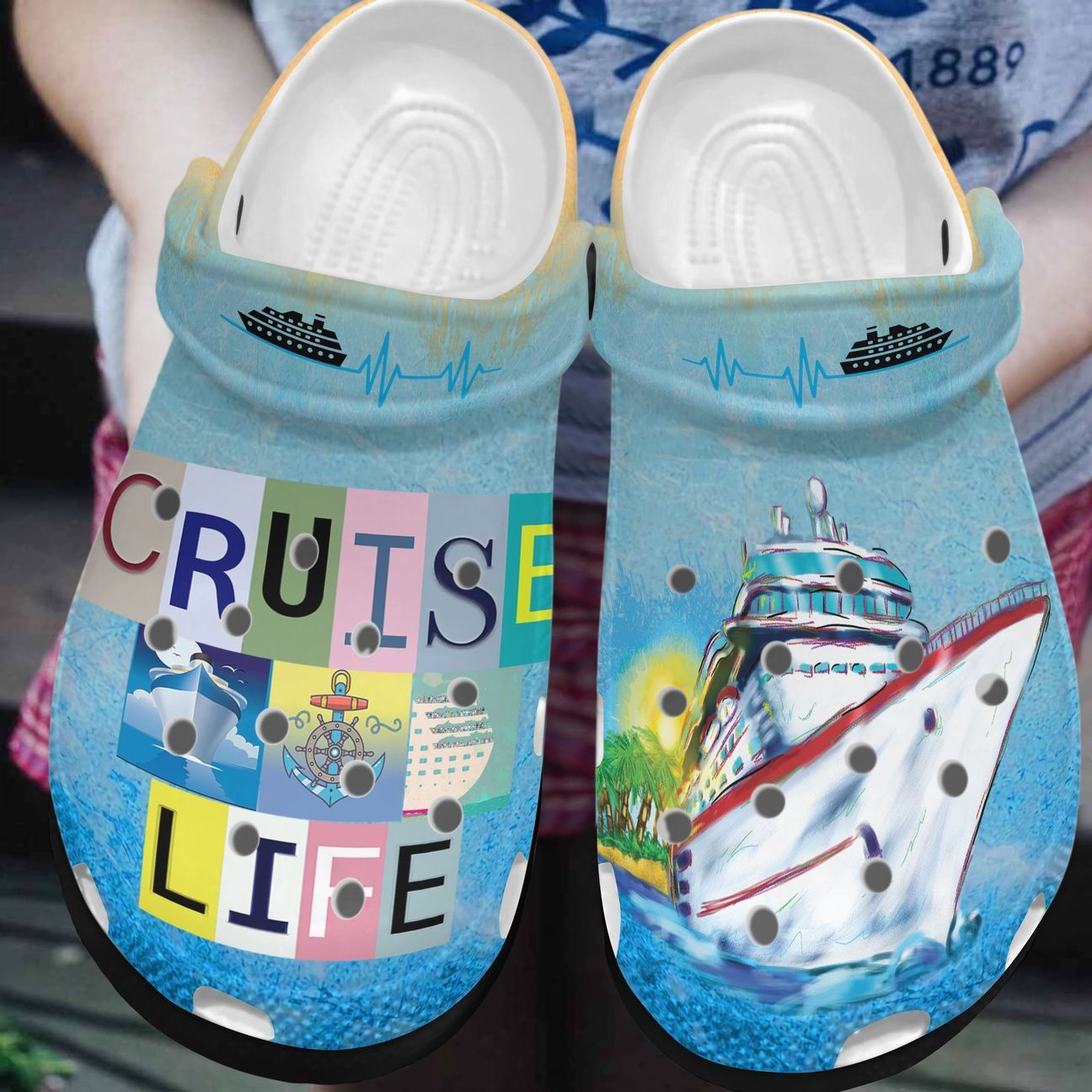 Cruise Personalized Clog, Custom Name, Text, Color, Number Fashion Style For Women, Men, Kid, Print 3D Cruise Life