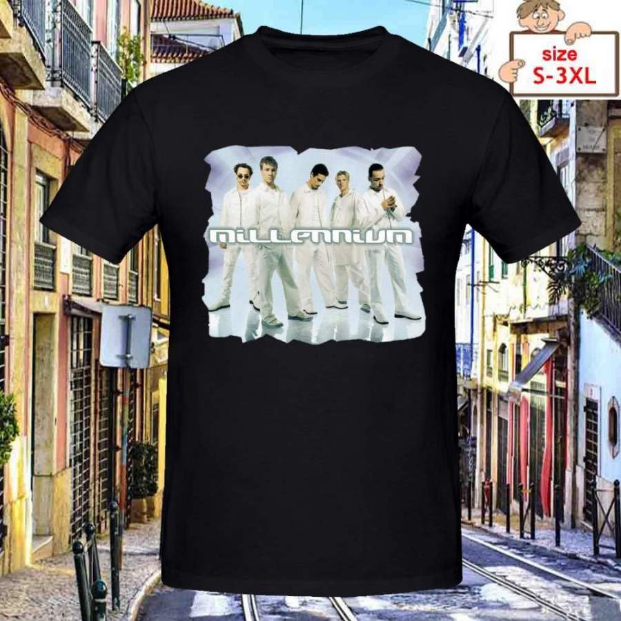 Williamwbutler Backstreet Boys Millennium Cotton Youth Mans Cool T Shirt Shirts Short Sleeves Black