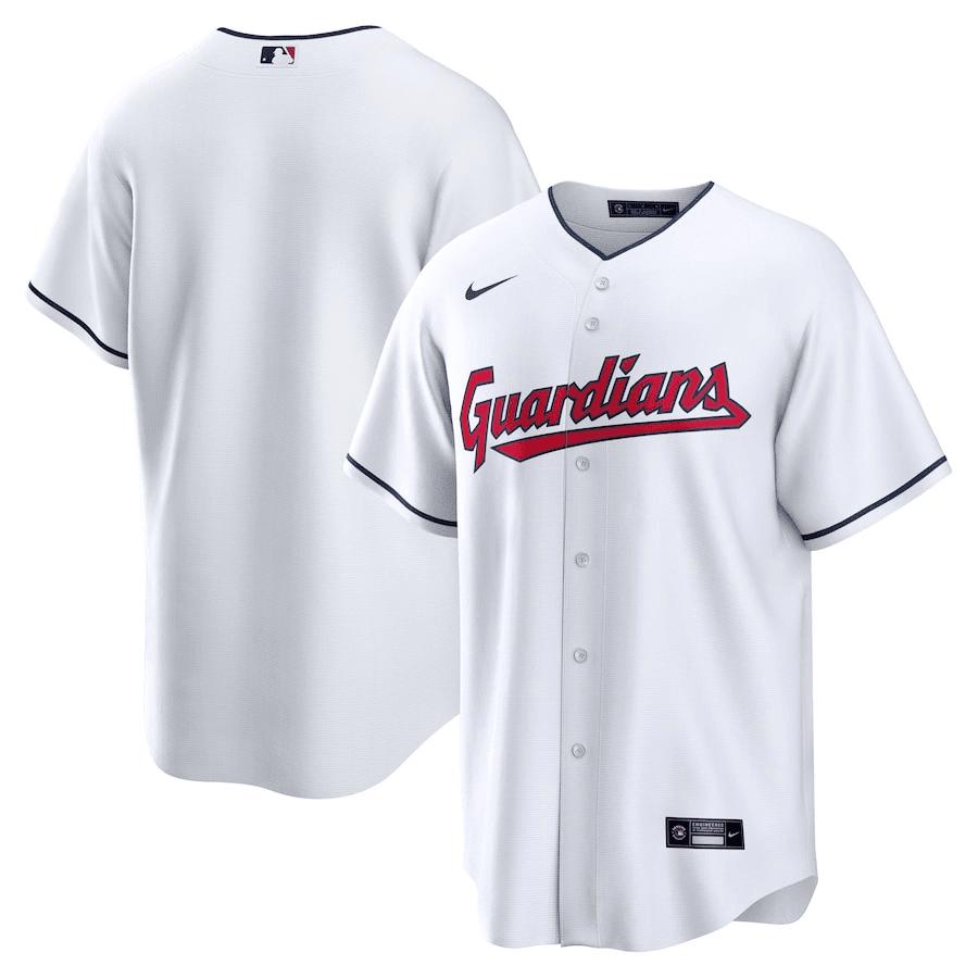 Cleveland Guardians Home Men Jersey – White