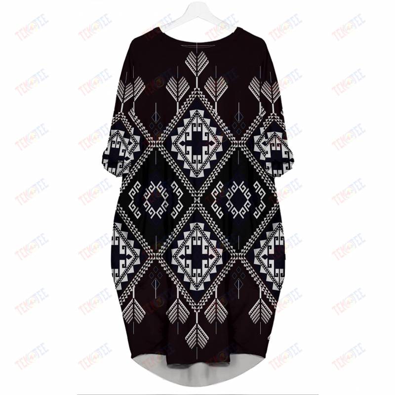 Temotee Seamless Pattern 2 – Beautiful Woman 3D Pocket Dress Afro Girl Shirt African American Woman Gift Idea TMT5674