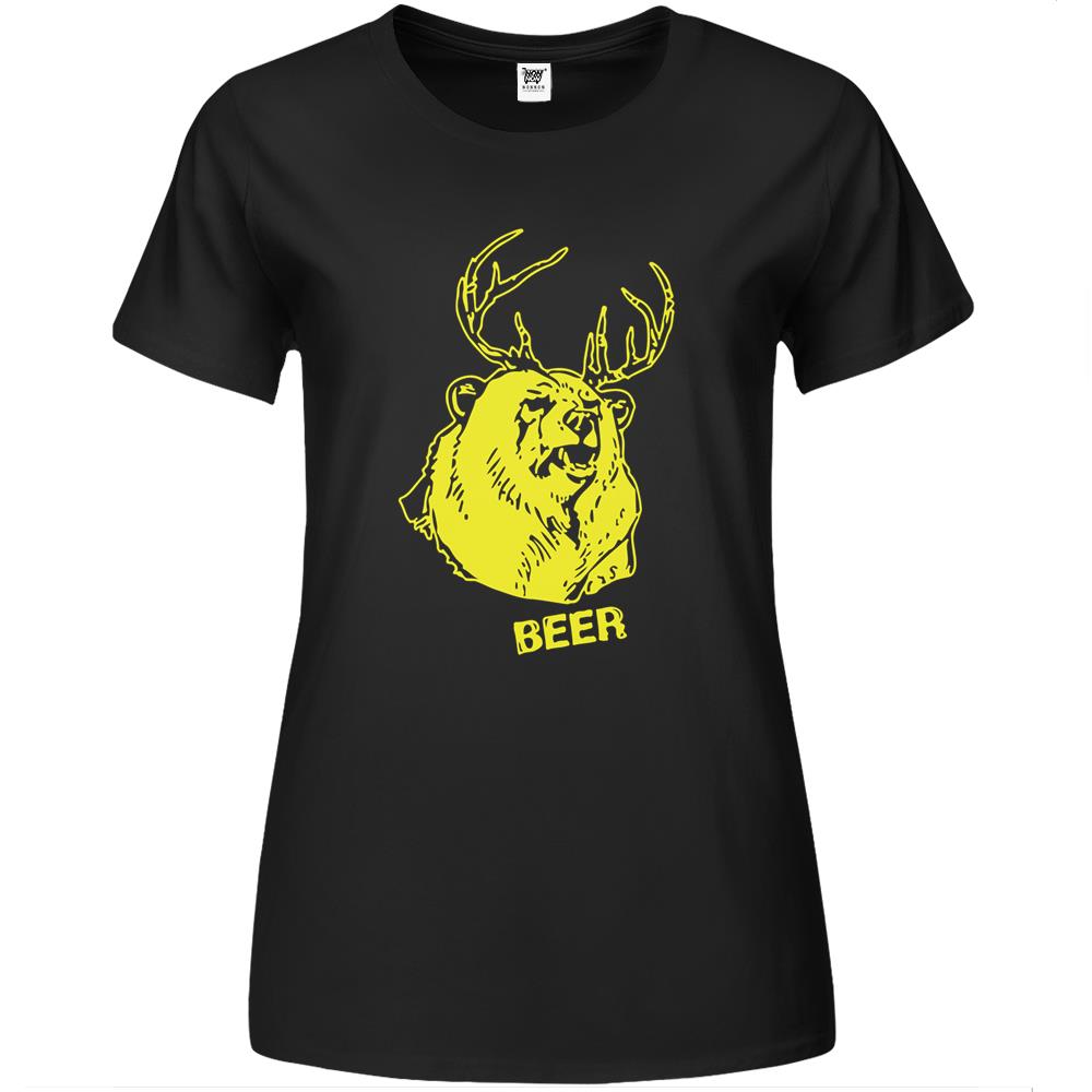 Macs Bear Plus Deer Shirt & More Premium Womens T Shirts