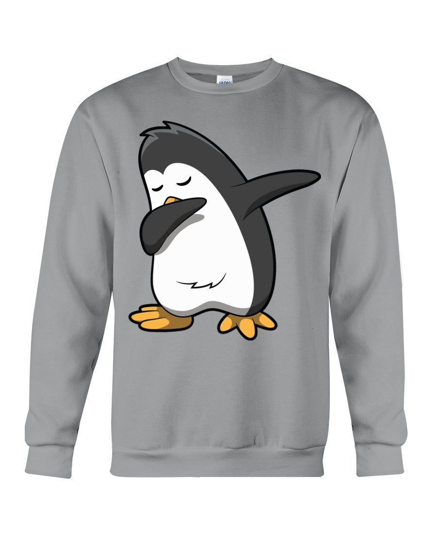 Dabbing Penguin Special Unique Meaningful Gifts For Animal Lovers Sweatshirt