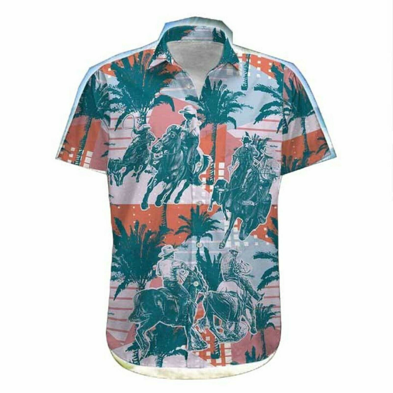 Team Roping Aloha Hawaii Shirts For Men Women Ha75282