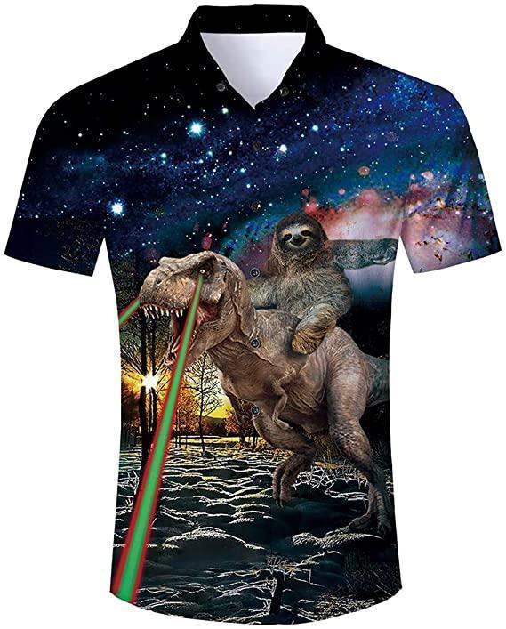 Dinosaurs Hawaii Shirt Ha26423