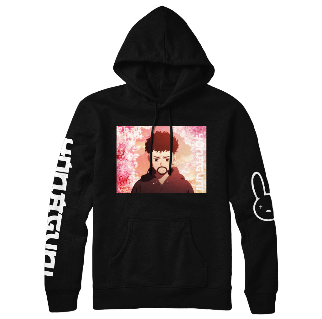 Bad Bunny Yonaguni Anime Pullover Hoodie