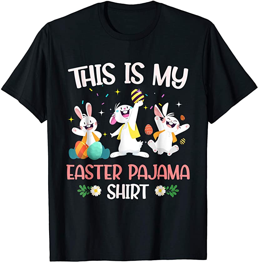 Shirt Cute Easter Bunny Easter Eggs T-Shirt