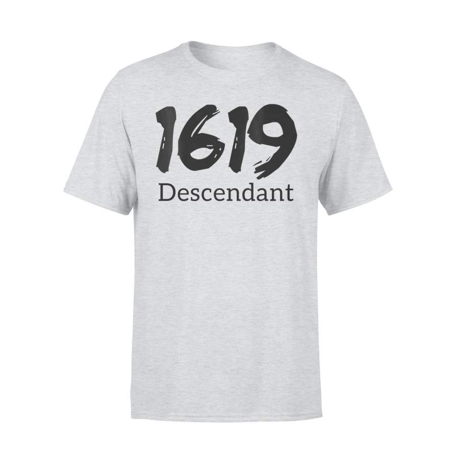 Womens 1619 Descendant Black History African Ancestors – Standard T-shirt