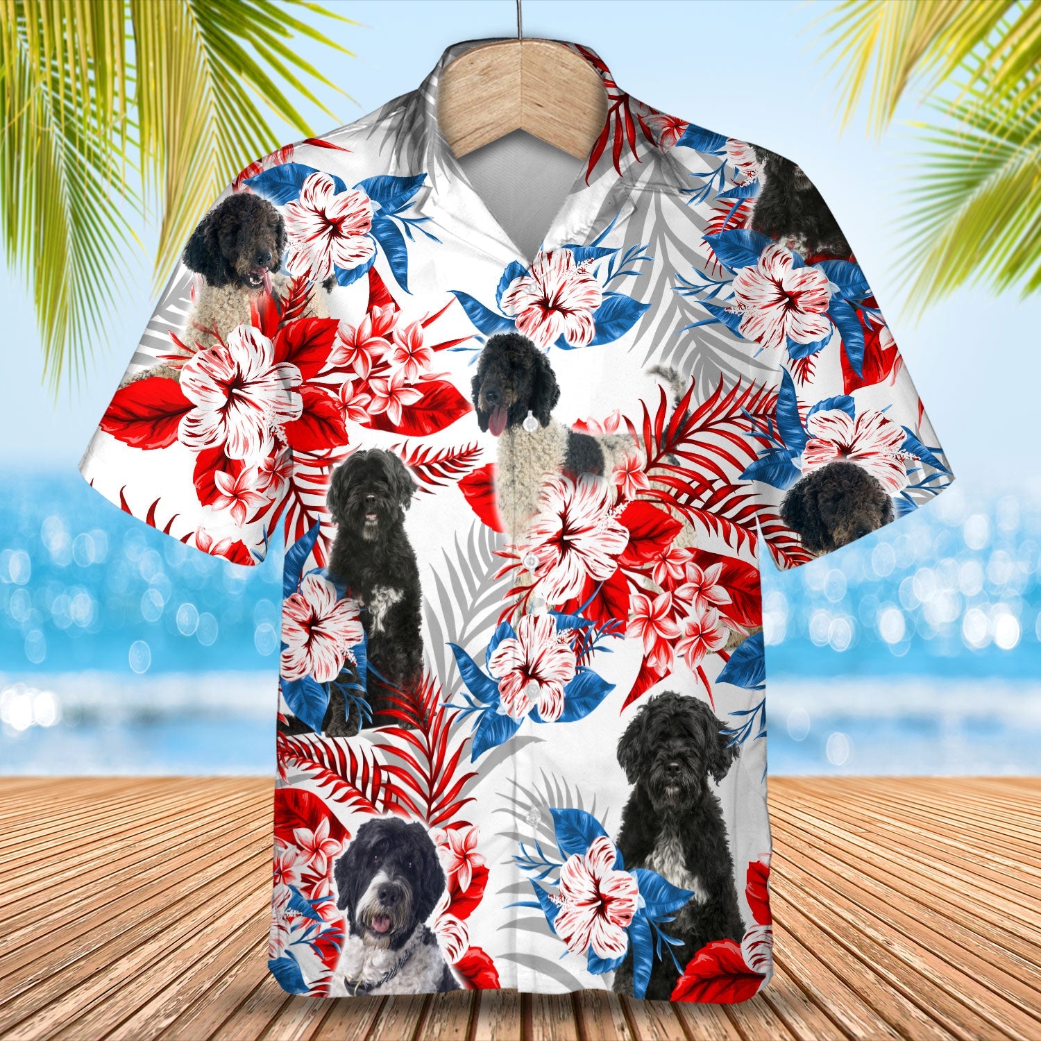 Portuguese Water Dog Hawaii Shirt Summer Aloha Hawaii For Men And Women Ha78996