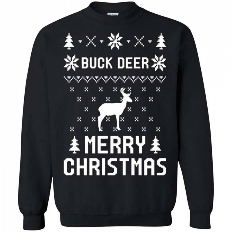 Buck Deer Ugly Christmas Sweater