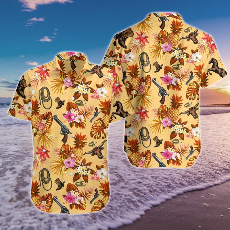 Cowboy Hawaii Shirt Ha41137