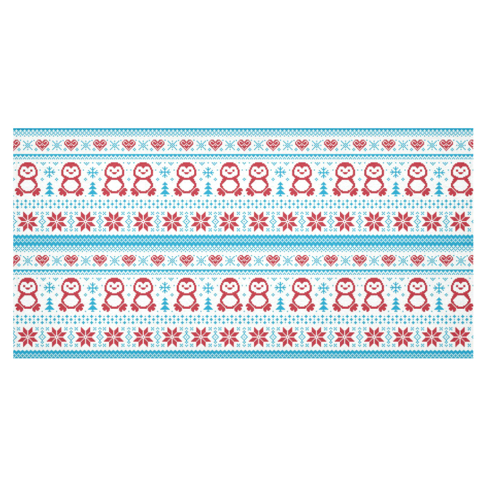 Penguin Sweater Printed Pattern Tablecloth