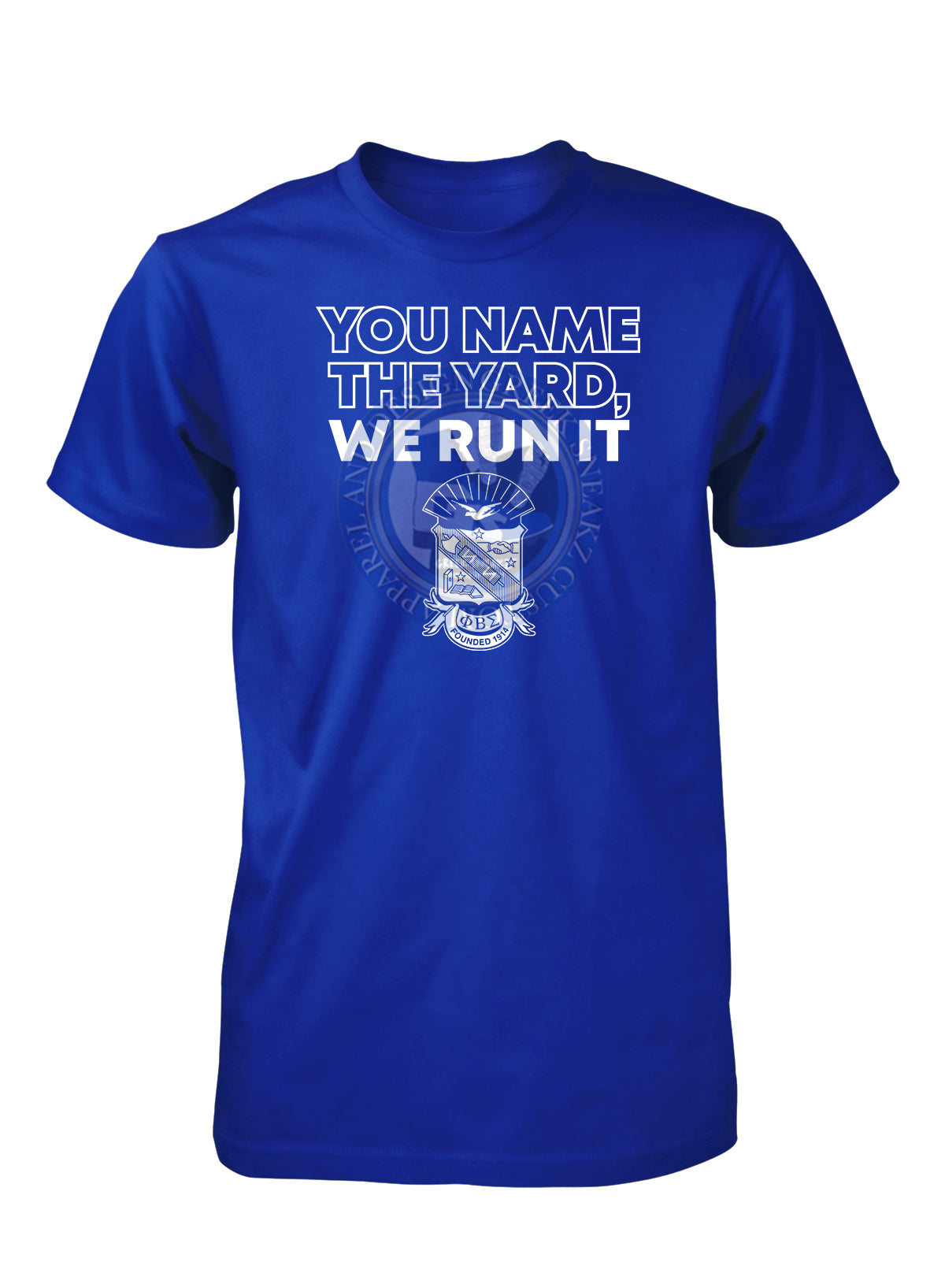 Phi Beta Sigma Run the Yard Long Sleeve T-Shirt