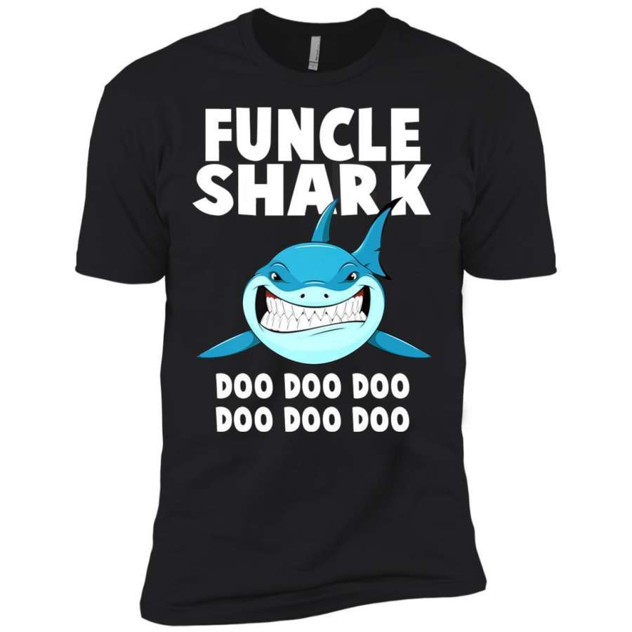 AGR Funcle Shark Doo Doo Doo Premium T-shirt