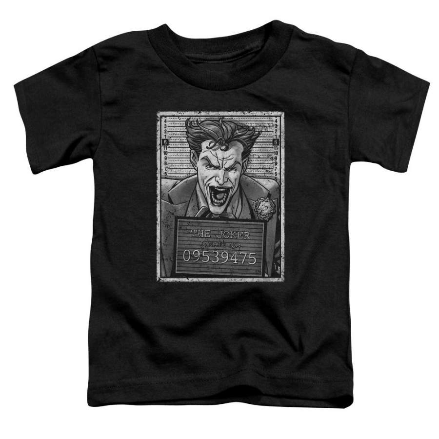 Batman – Joker Inmate Short Sleeve Toddler Tee