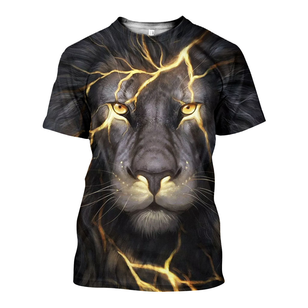 3D All Over Printed Lion Shirts And Shorts DT171290