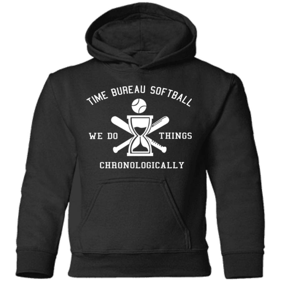 AGR Time Bureau Softball Toddler Pullover Hoodie