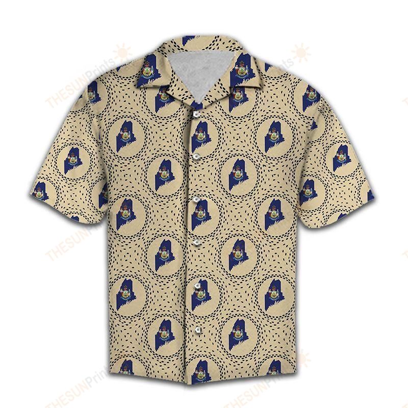 Maine Lover Hawaiian Shirt Ha78291