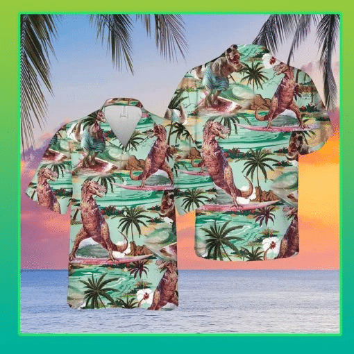 Dinosaur Hawaii Shirt Unisex Adult Ha17185