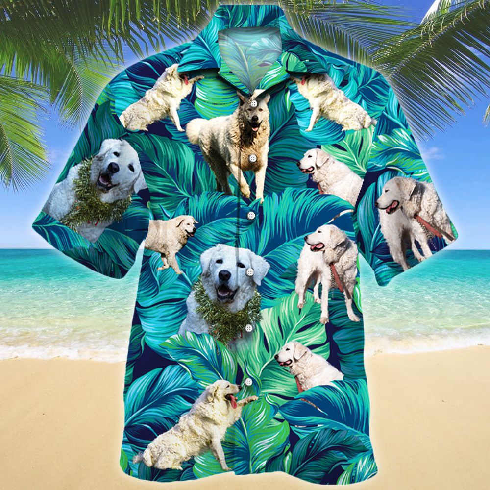 Kuvasz Dog Lovers Hawaiian Shirt For Aloha Ha90287