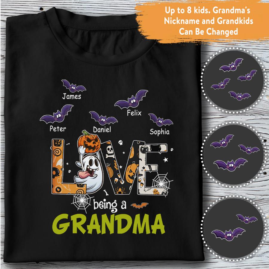 Personalized Key Halloween Mom Grandma T Shirt