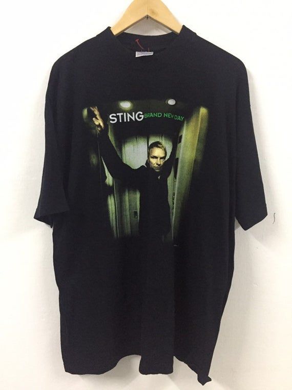 Vintage Sting Brand New Day 2004 Uk Tour Shirt