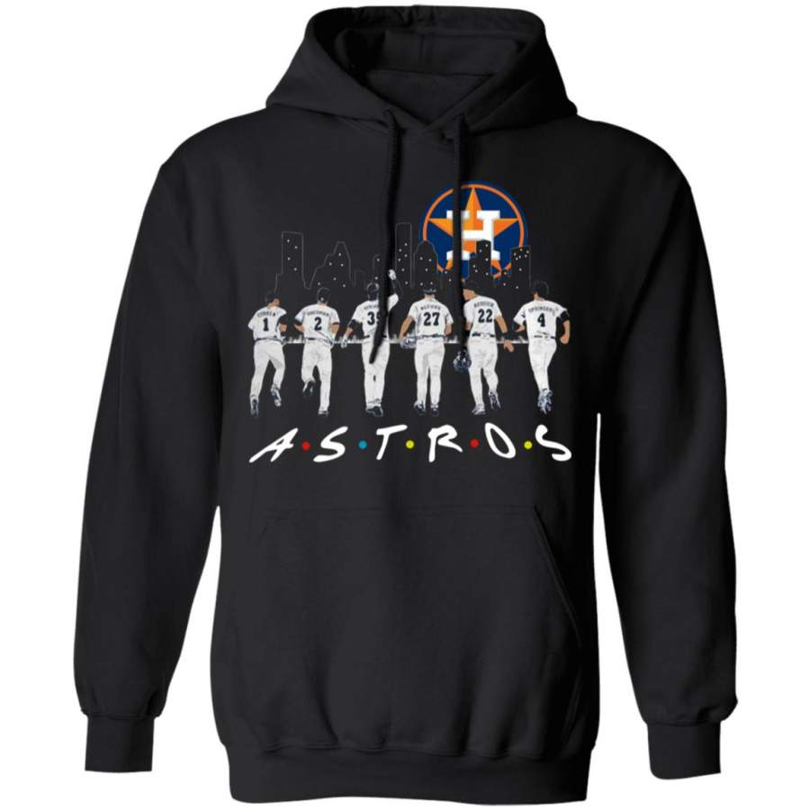 Friends Tv Show Houston Astros G185 Gildan Pullover Hoodie 8 oz.