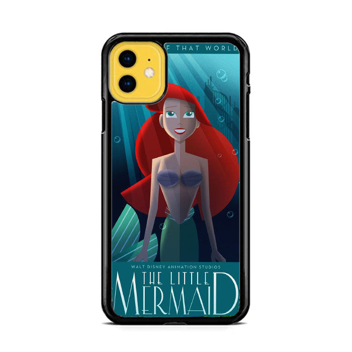 Ariel Mermaid Poster iPhone 11 Case