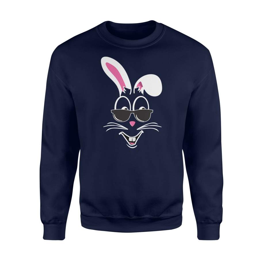 Kids Funny Matching Unisex Hunting Easter Bunny For Kids Sweatshirt