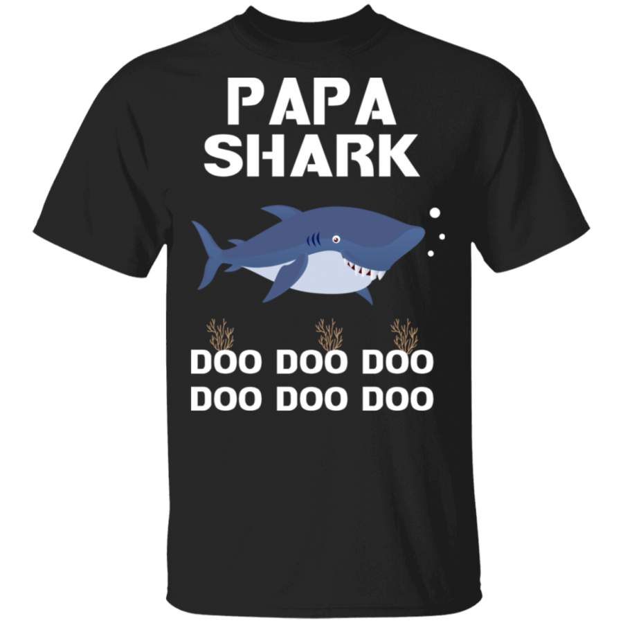 Papa Shark Doo Doo Shirt – Matching Family Shark Shirts Set