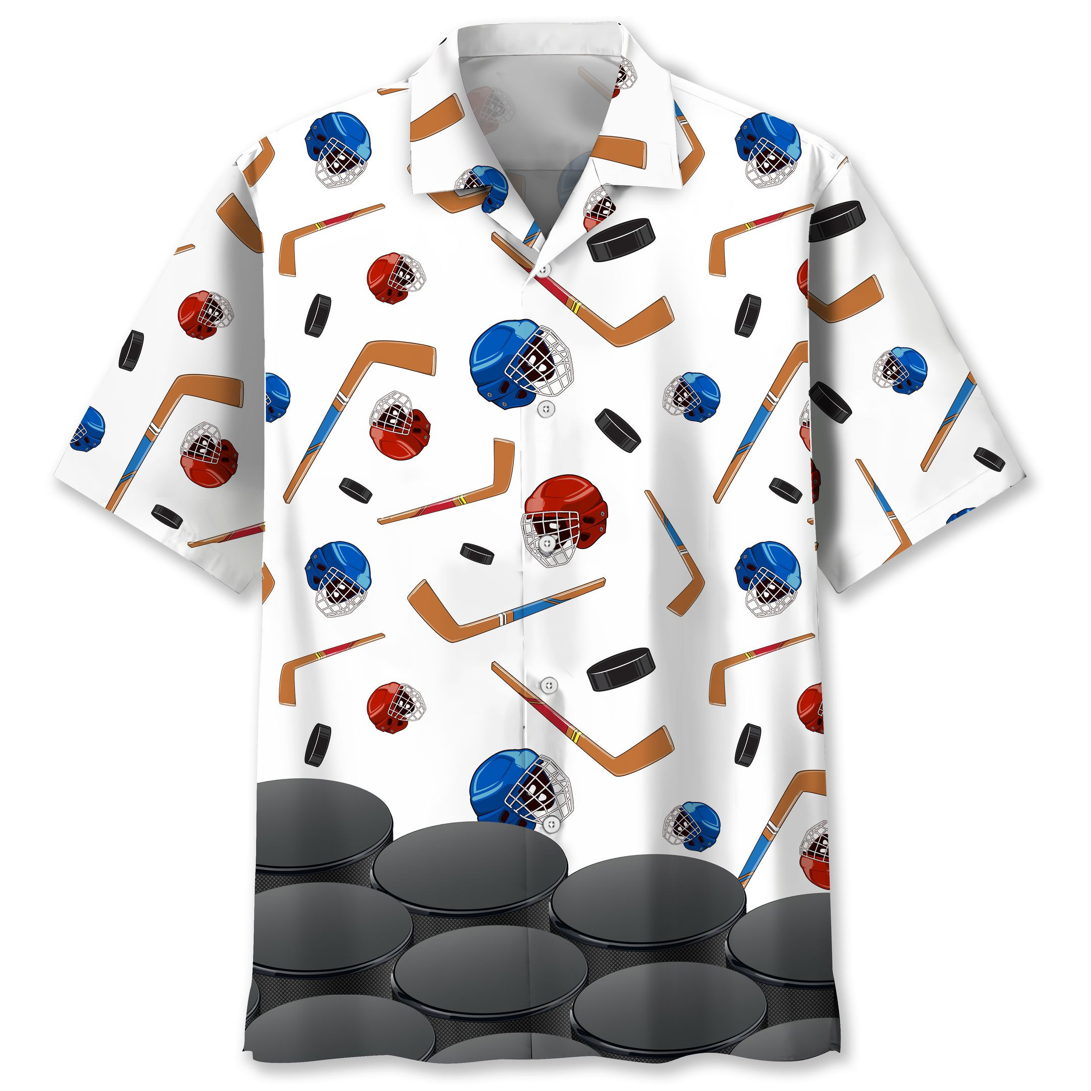 Hockey Lovers Hawaiian Shirt Ha24503