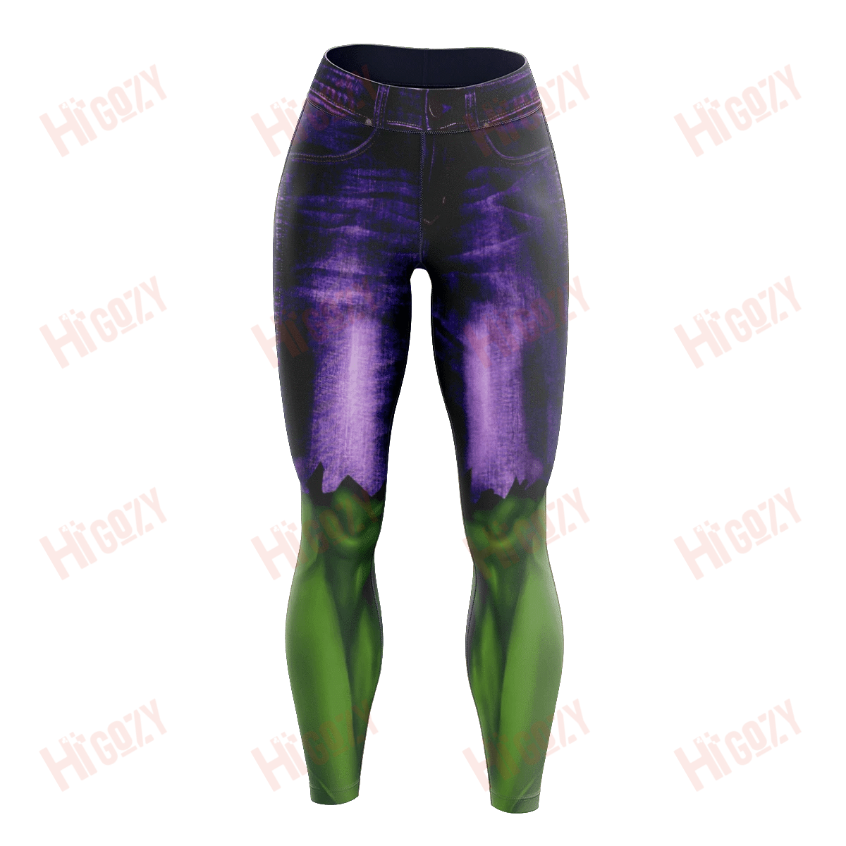 Big Green Monster Unisex Tights Leggings