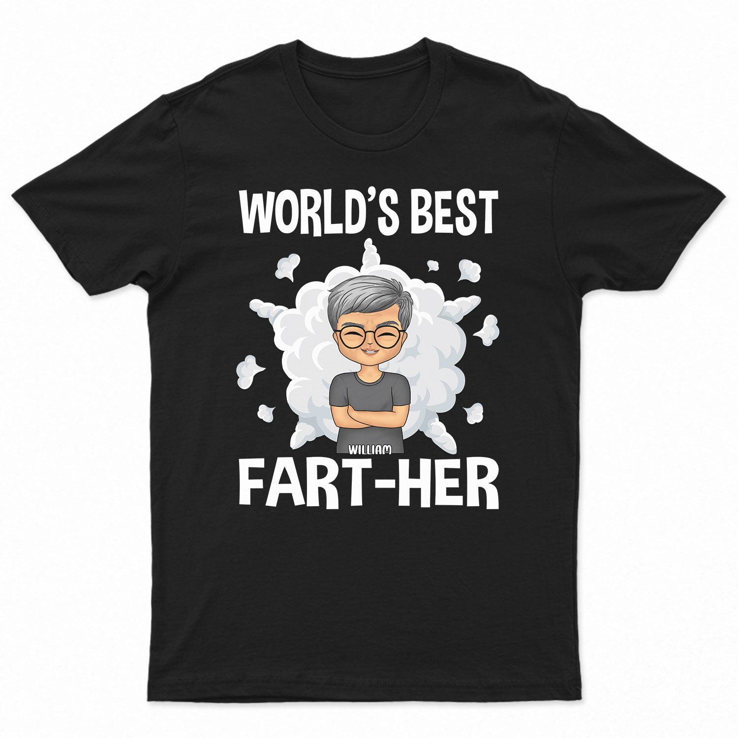 World’S Best Farther – Gift For Father – Personalized Custom T Shirt