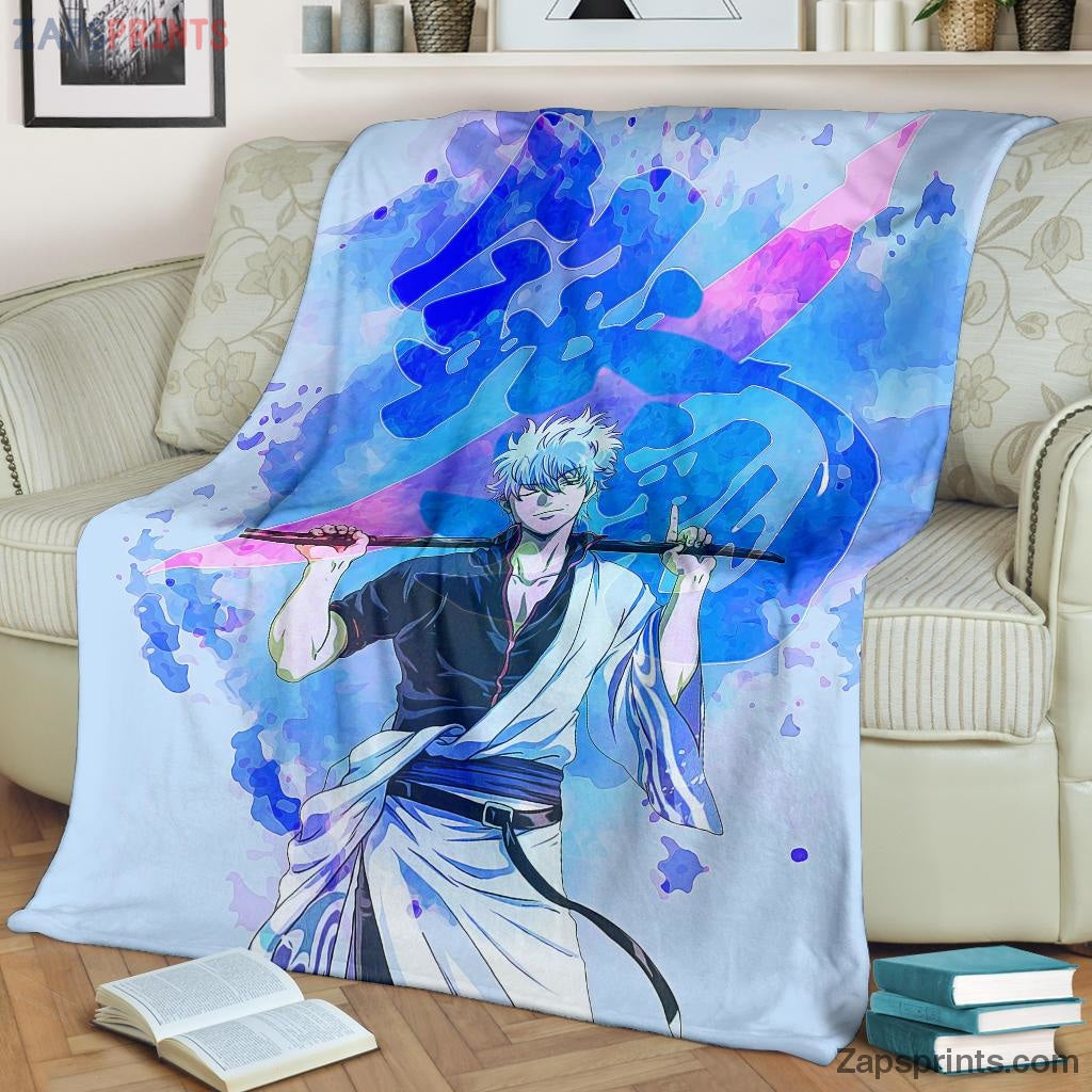 Sakata Gintoki Gintama Blanket