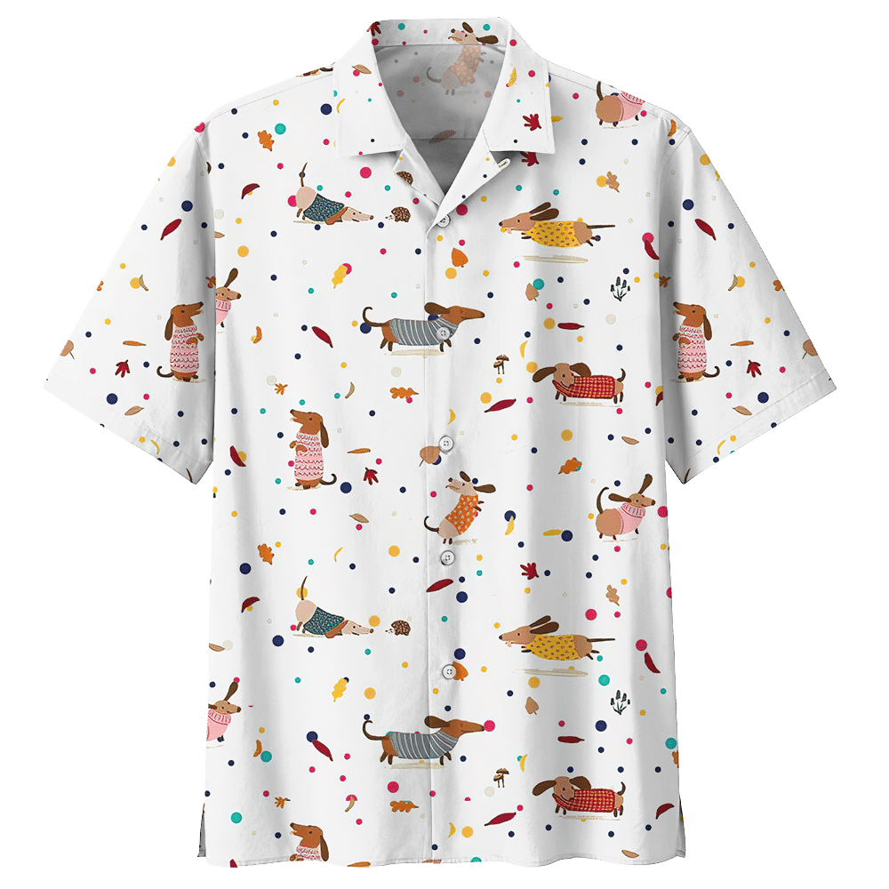 Dachshund Hawaii Shirt Ha57612