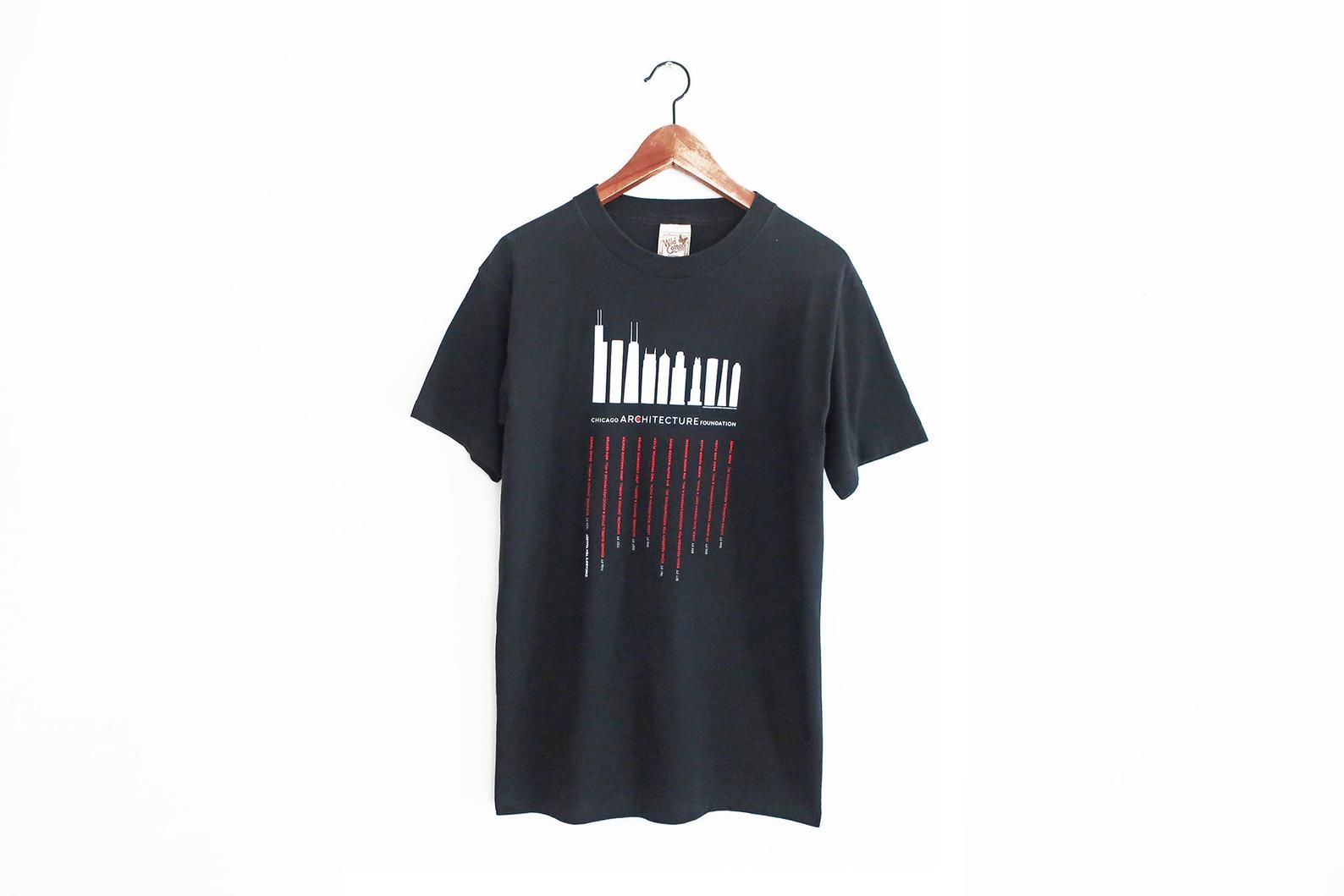 Vintage T Shirt / Chicago T Shirt / Vintage Architecture / 2000S Chicago Architecture Foundation T Shirt