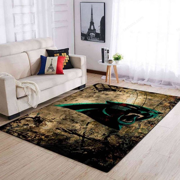 Carolina Panthers Area  Sku 110 Rug