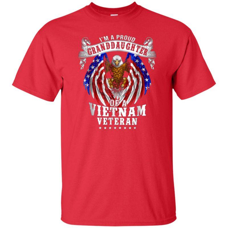 Im A Proud Granddaughter Of A Vietnam Veteran Shirt – Cucumint Store