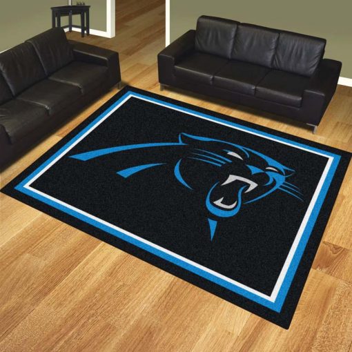 Carolina Panthers Logo Custom Area Rug Carpet Full Sizes Home Living Rugs Carpet Decor