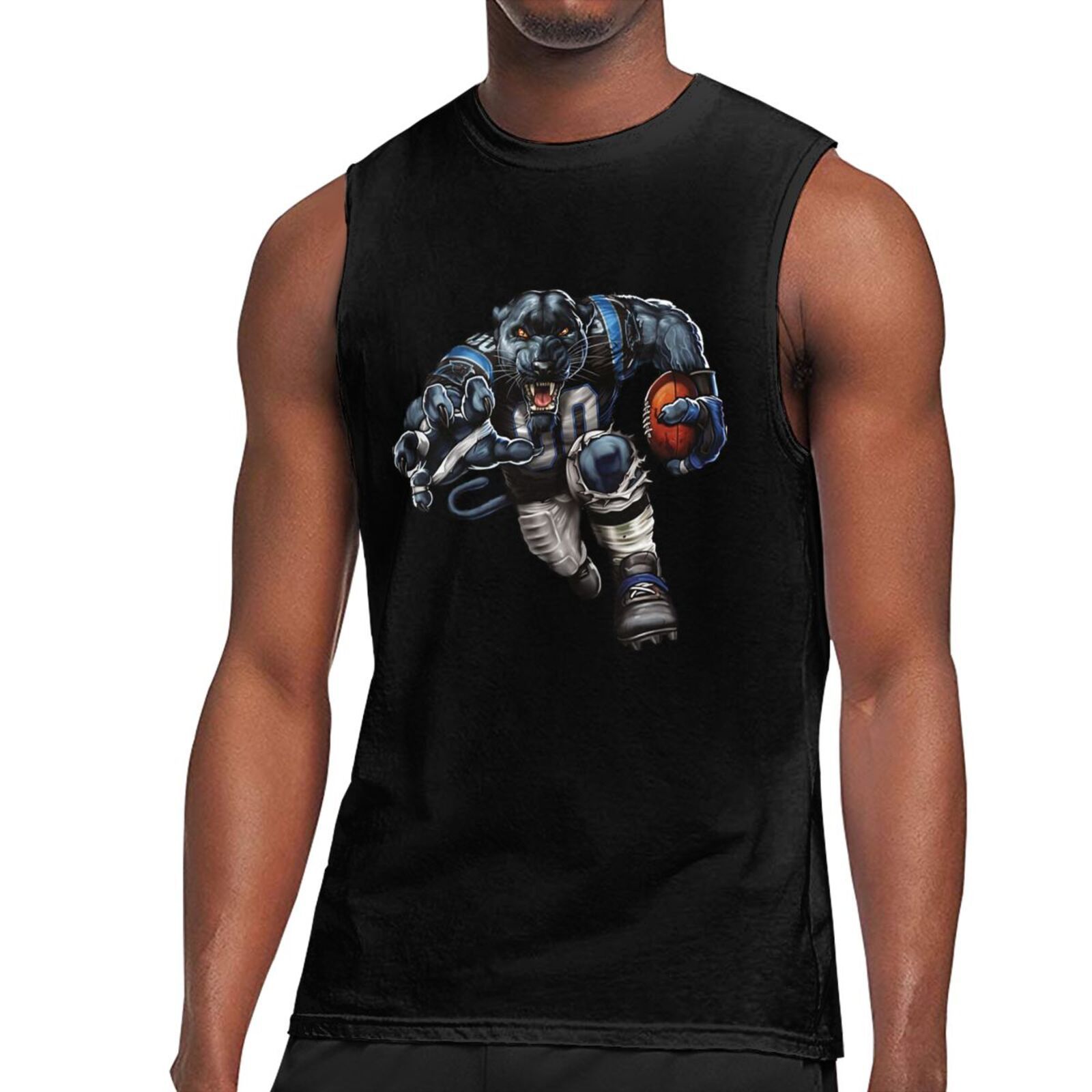 Carolina Panthers Men’s Sleeveless T-Shirt