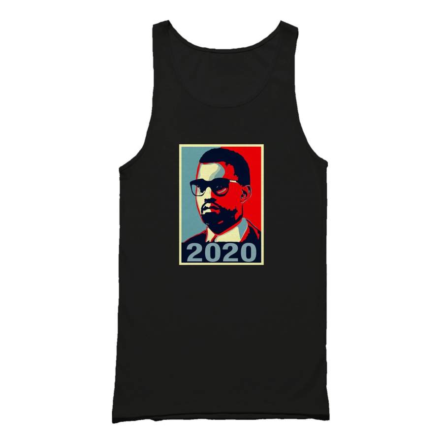 West For President 2020 Kanye West 2020 Presidential Poster  Tank Top