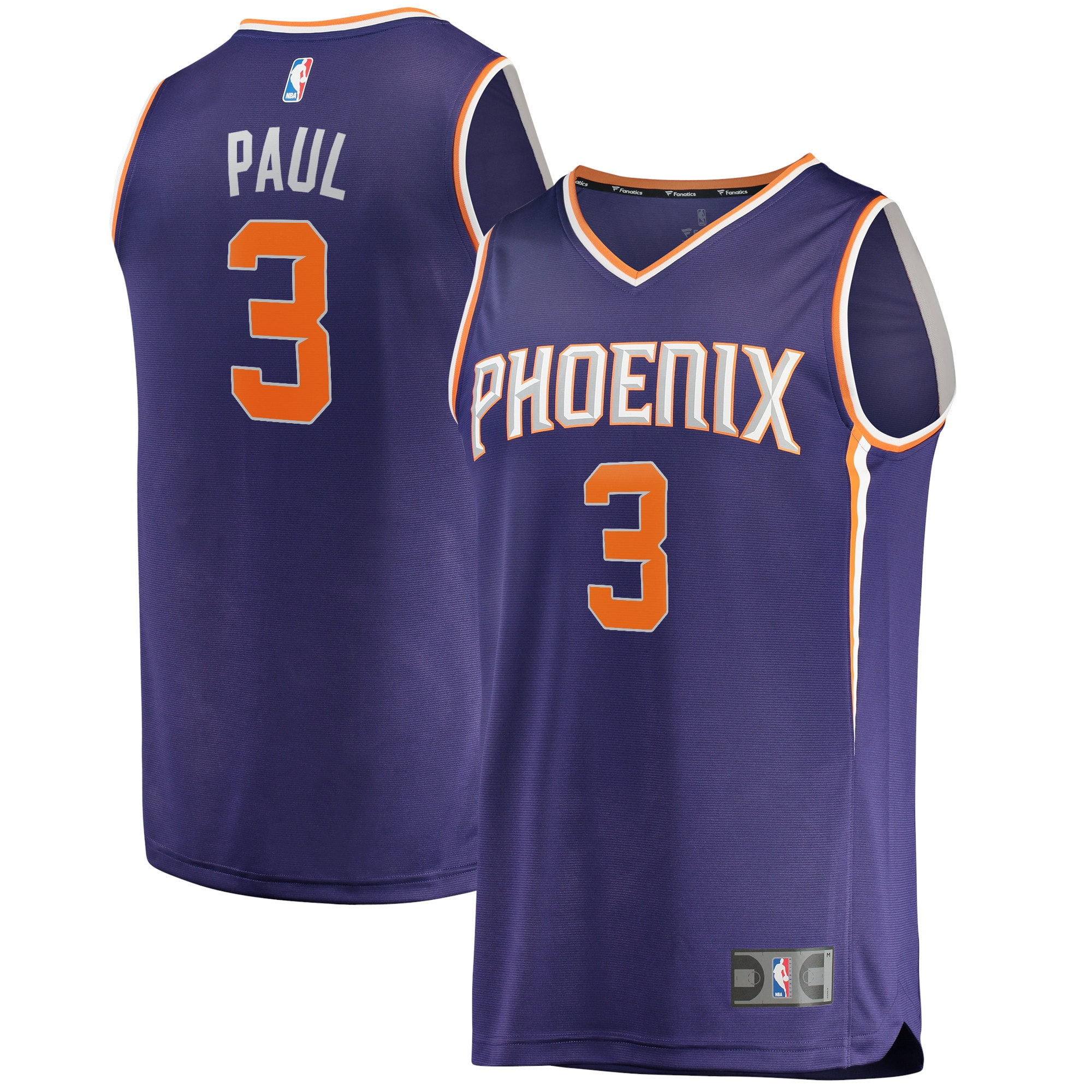 Chris Paul Phoenix Suns Fanatics Branded 2020/21 Fast Break Replica Player Jersey – Icon Edition – Purple NBA