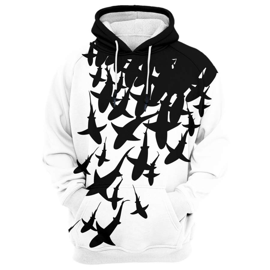 Swarm Of Sharks Hoodie