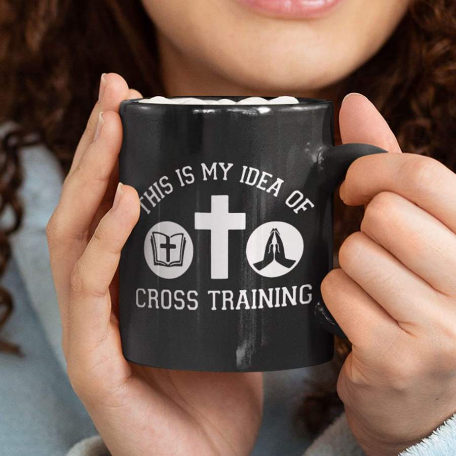 This is my idea of cross training coffee mug