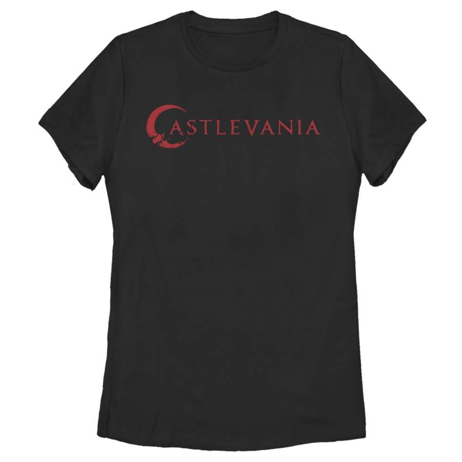 Castlevania Women’s Classic Logo  T Shirt