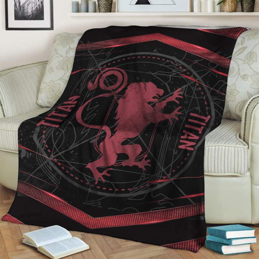 Destiny 2 Titan 3D Throw Blanket