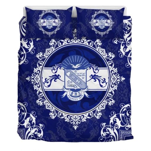 Black Greek – Phi Beta Sigma Fraternity Official Seal Mandala Pattern 3D Bedding Set