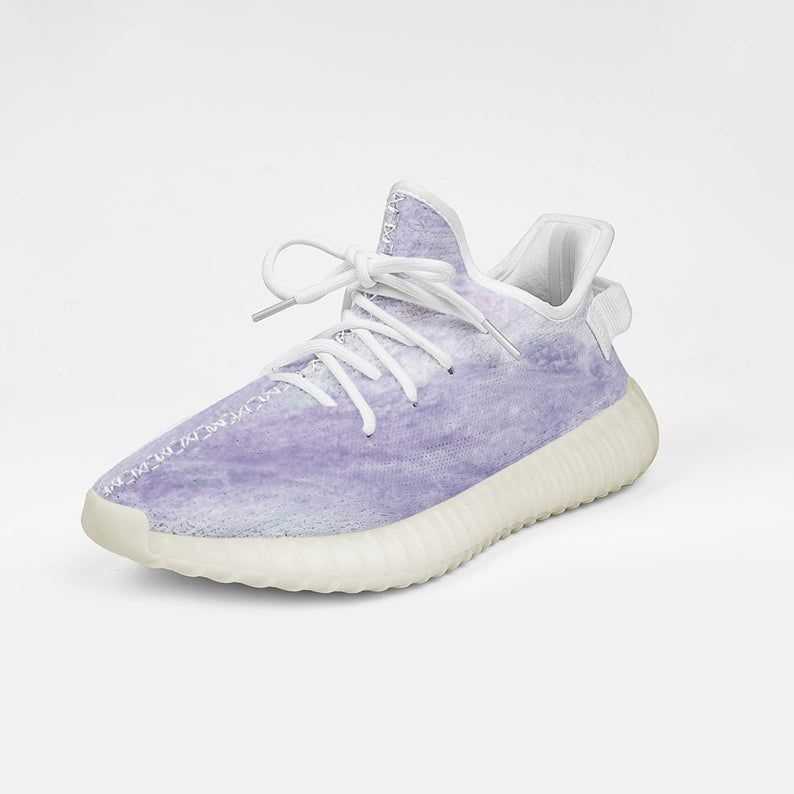 Purple YZ Inspired Sneakers, Breathable Footwear, Running Shoes, Comfortable Sports Shoes, Stylish Unisex shoes, Shoe Lace Trainers